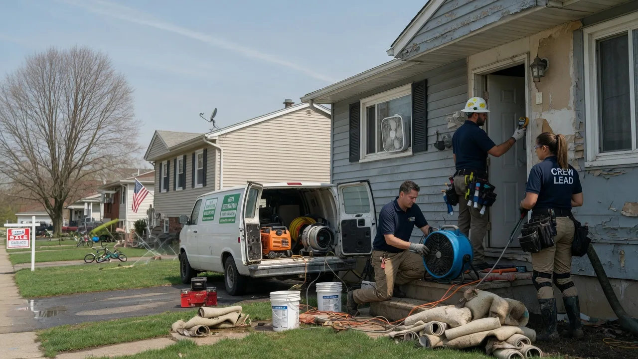 Flood Cleanup in Hanston, KS near me