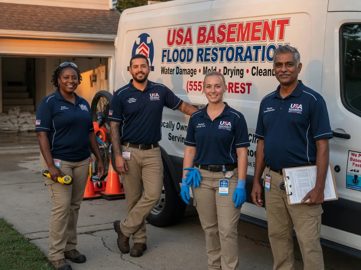 Basement Flood Cleanup company in Hanston, KS